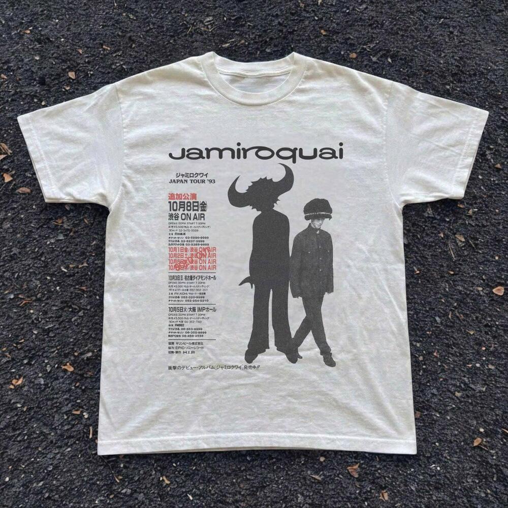 Jamiroquai Tour Tee In  And  Bandtee